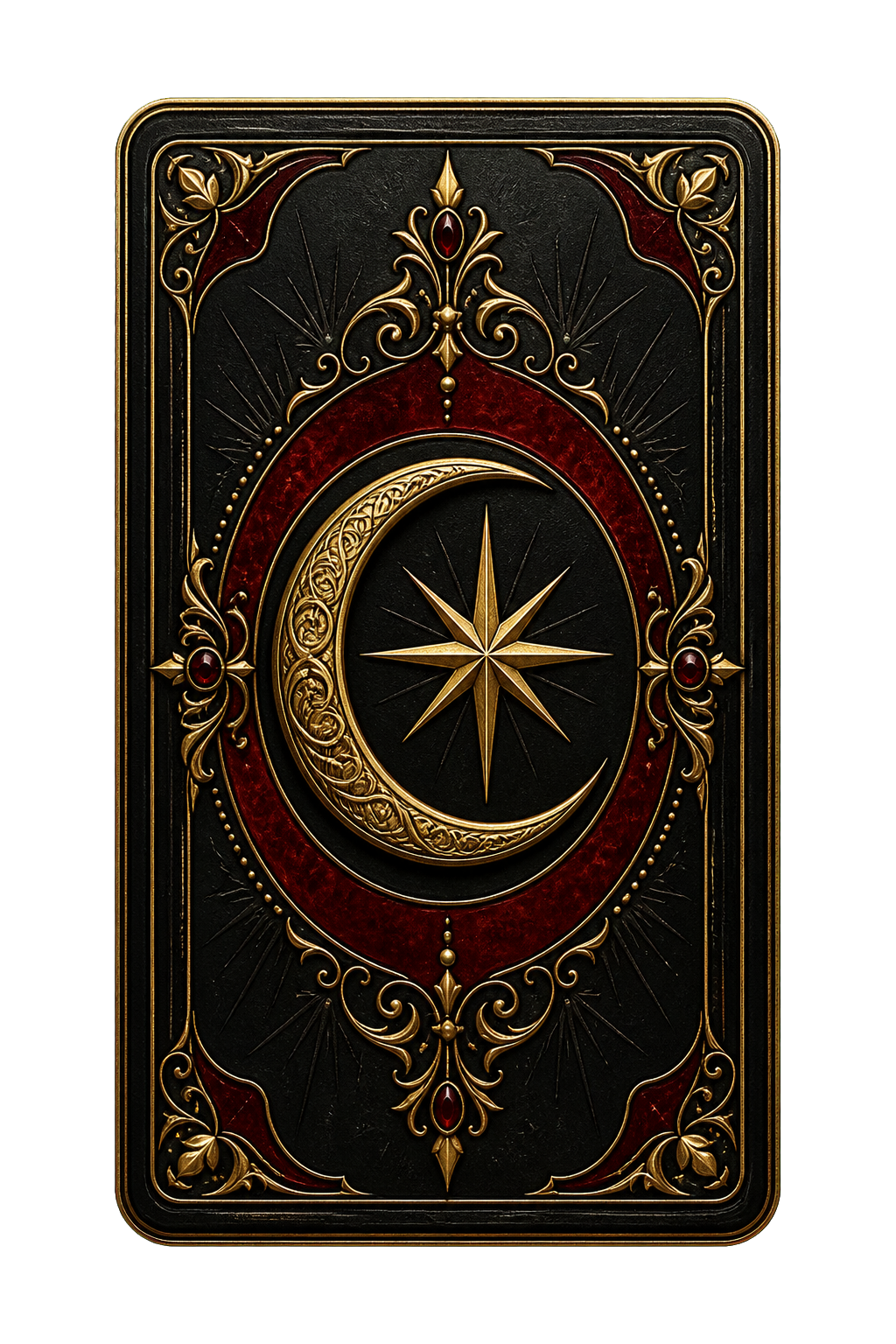 Ornate Tarot card back