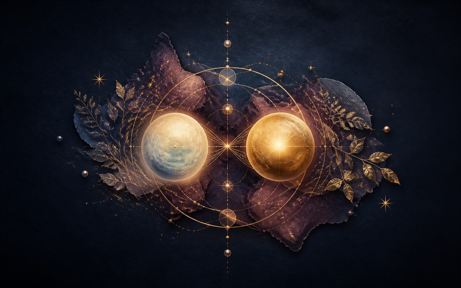 Mystical illustration for Compatibility
