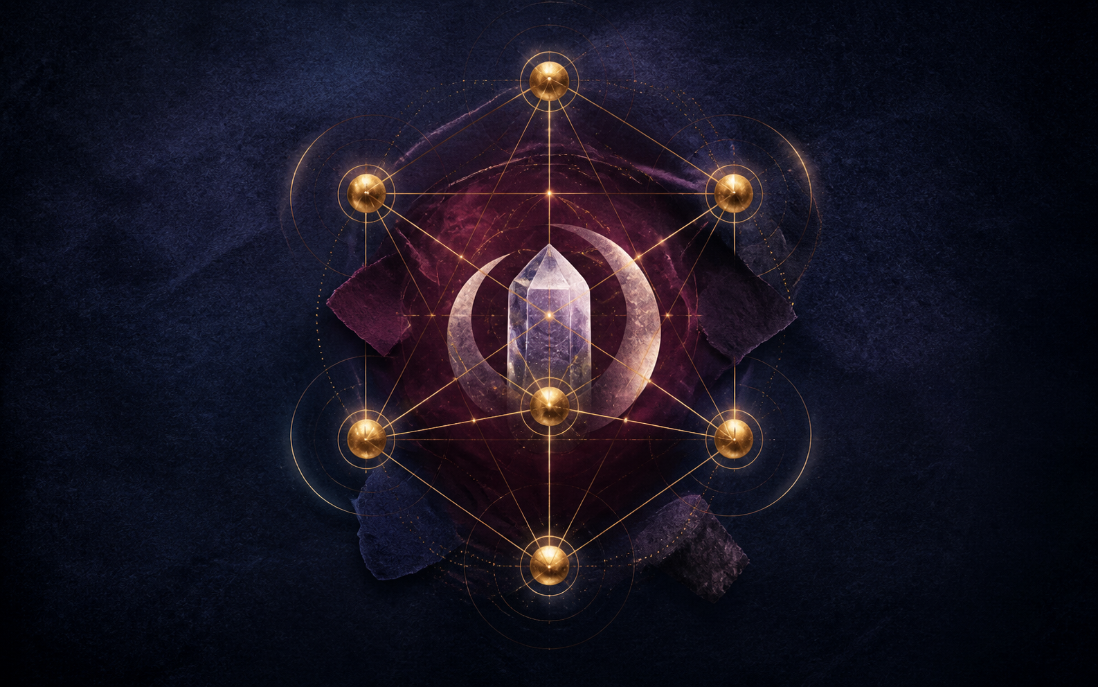 Mystical illustration for Numerology